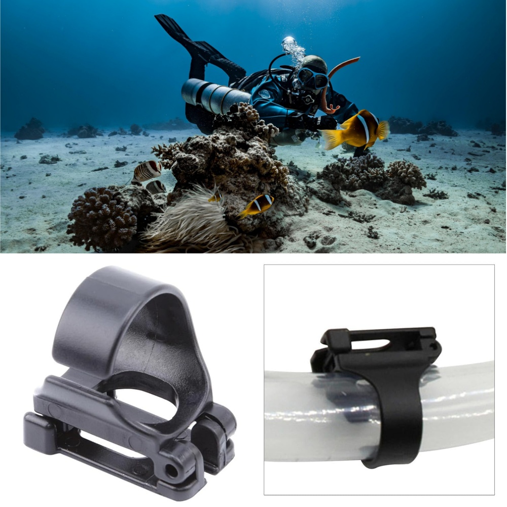Silicone Mask Bracket - Plastikowy Klips Maska do Snorkelingu Uchwyt