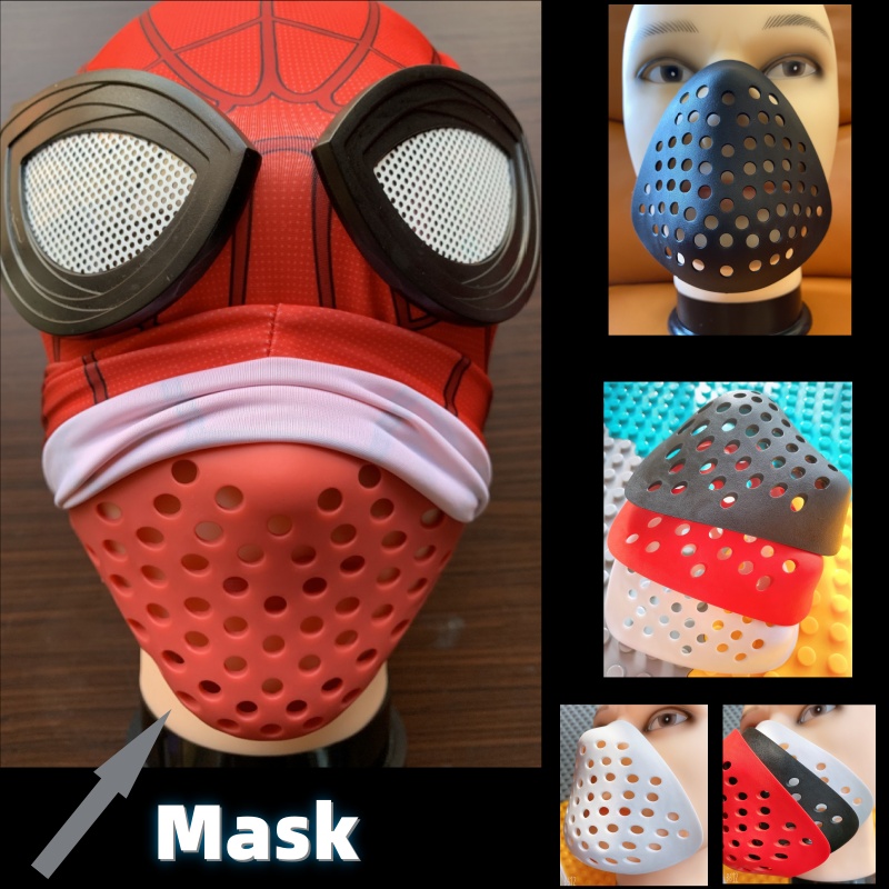 Maska na Halloween, nakładka n – Silicone Mask Bracket recenzja i cena